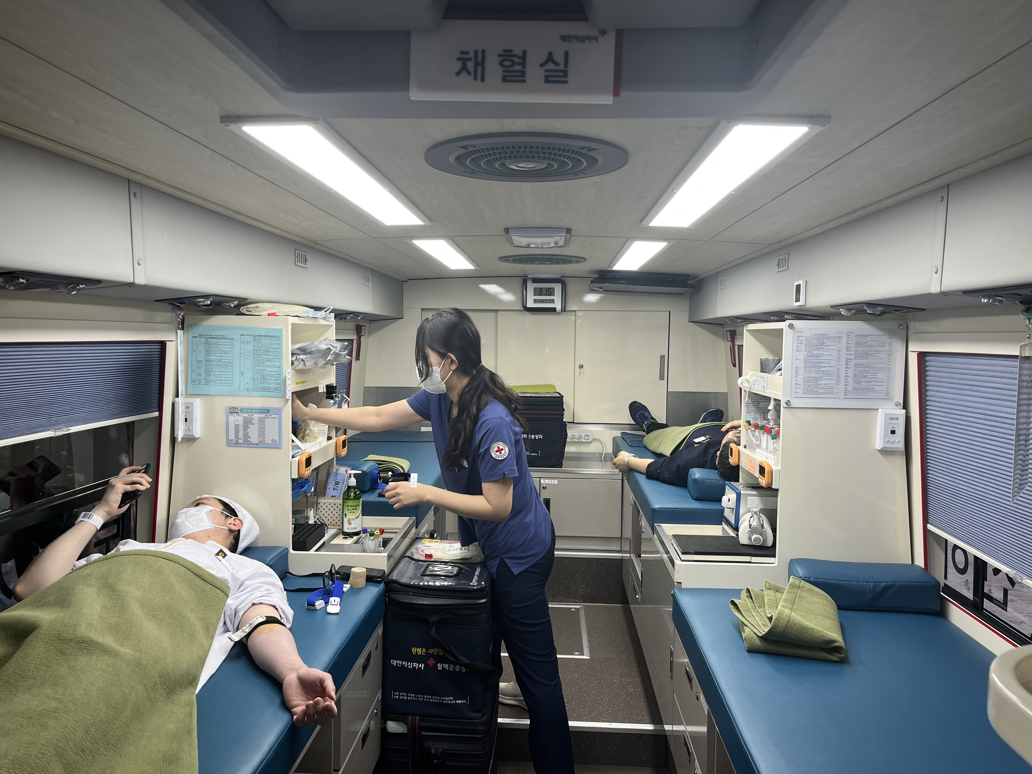 헌혈 캠페인(1월~7월, 총 4회)