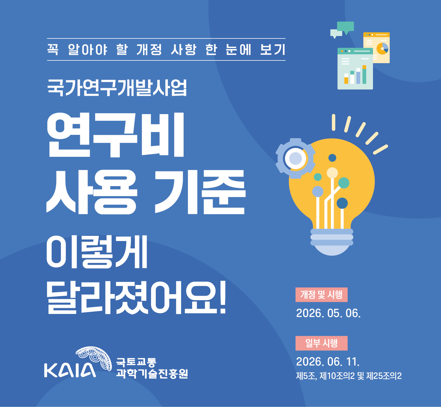 연구비 사용기준 이렇게 달라졌어요
