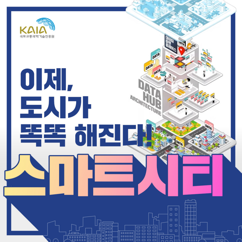 [KAIA 유튜브 영상] 도시에 스마트함을 입힌다! 스마트시티 썸네일