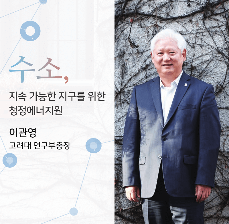 수소, 지속 가능한 지구를 위한 청정에너지원 이관영 고려대 연구부총장