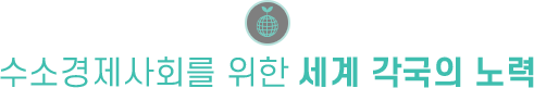 수소경제사회를 위한 세계 각국의 노력